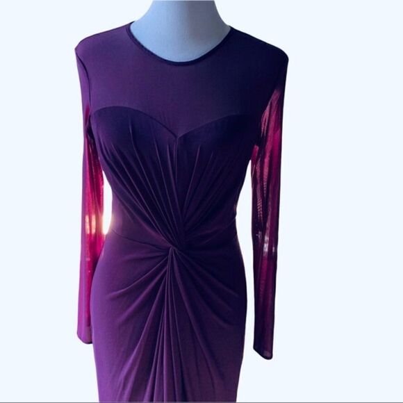 Marina Maxi Purple Dress size 8 - Picture 2 of 7